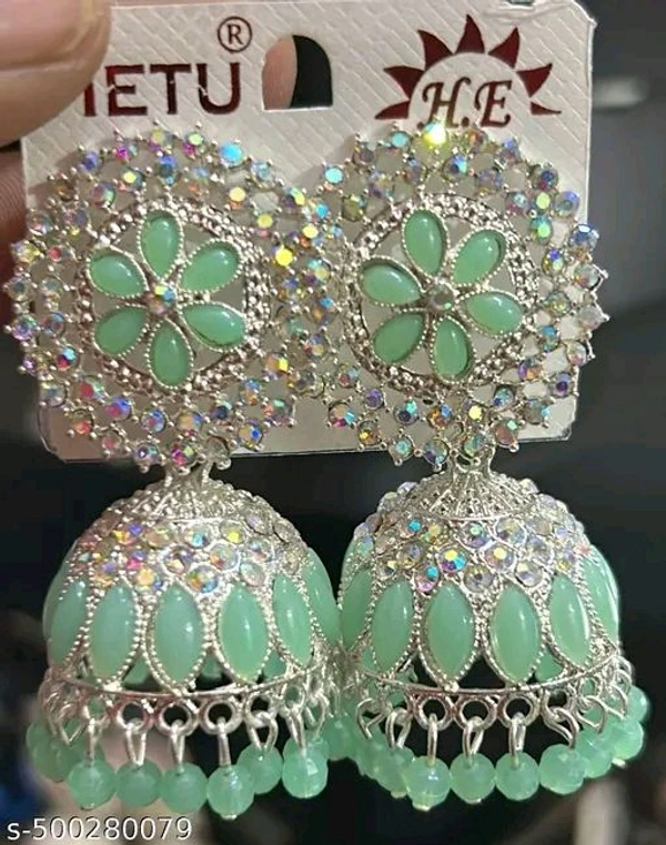 Stylish  Jewellery Latest S High Quality Round Jhumka