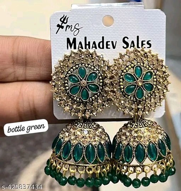 Stylish  Jewellery Latest S High Quality Round Jhumka