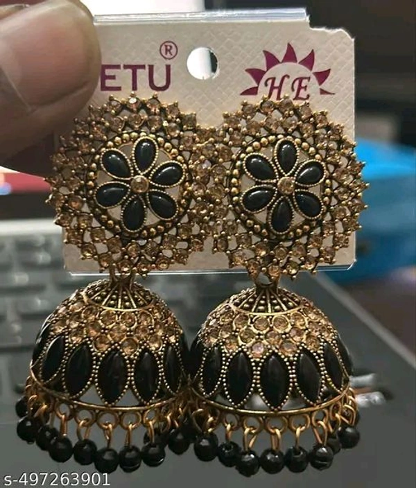 Stylish  Jewellery Latest S High Quality Round Jhumka