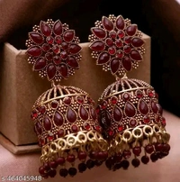 Stylish  Jewellery Latest S High Quality Round Jhumka
