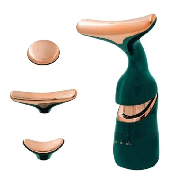 Glutanex 3 in 1 Massager | Electric Face Slimming and Uplift Massager | Anti Wrinkles, Face, Neck & Eyes Massager for Skin Care | Vibration Facial Massager | Face Sculpting Tool Multifunctional Beauty Device | Neck Tightening Device Face Lift Tool