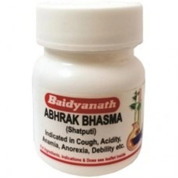 Baidyanath Abhrak Bhasma Shatputi 1g  - 3 x 1g
