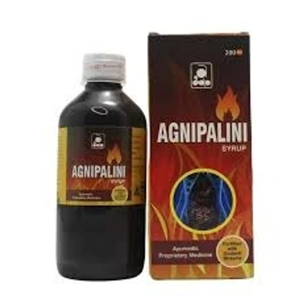 Acharya Shushrutha Drugs Acharya Agnipalini Syrup 200ml - 3 x 200ml