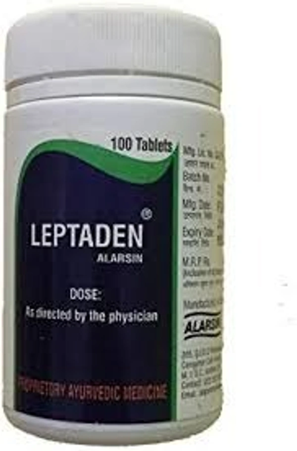 Alarsin Leptaden 100 Tablets - 3 x 100 Tablets