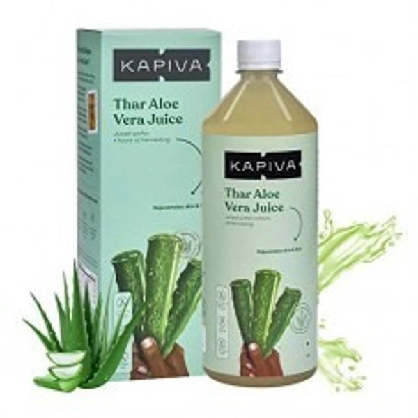 Kapiva Ayurveda Aloe Vera Juice 500ml - 3 x 500ml
