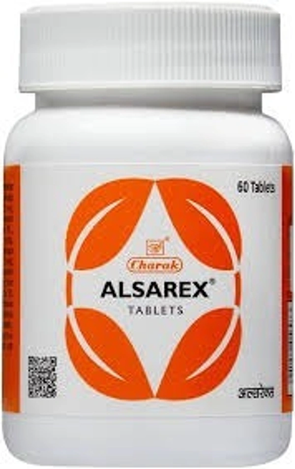 Charak Alsarex 40 Tablets  - 5 x 40 Tablets