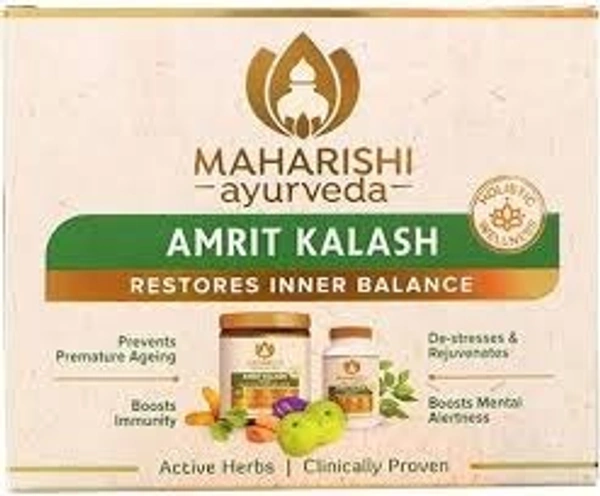 Maharishi Ayurveda Amrit Kalash 600g + 60 Tablet - 2 x 600g + 60 Tablet