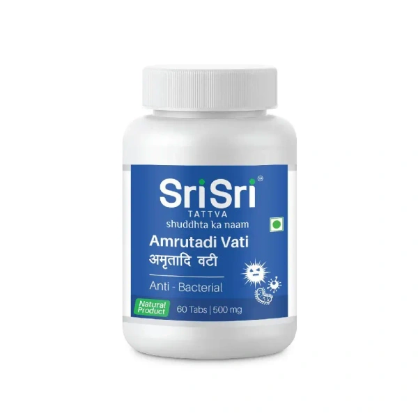 Sri Sri Ayurveda Amrutadi Vati 60 Tablet - 5 x 60 Tablets