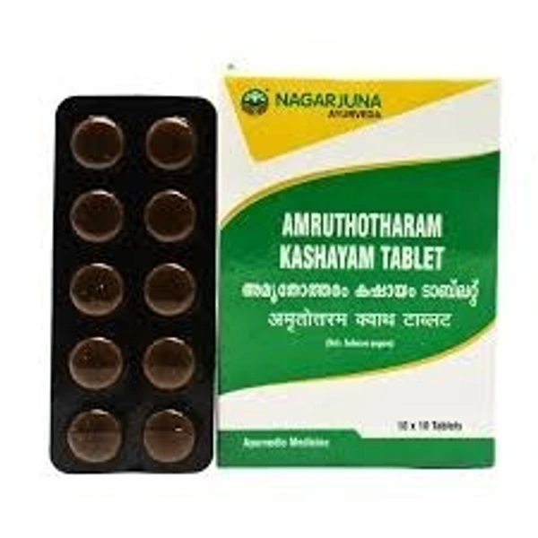 Nagarjuna Amruthotharam Kashayam 10 Tablets  - 10 x 10 Tablets