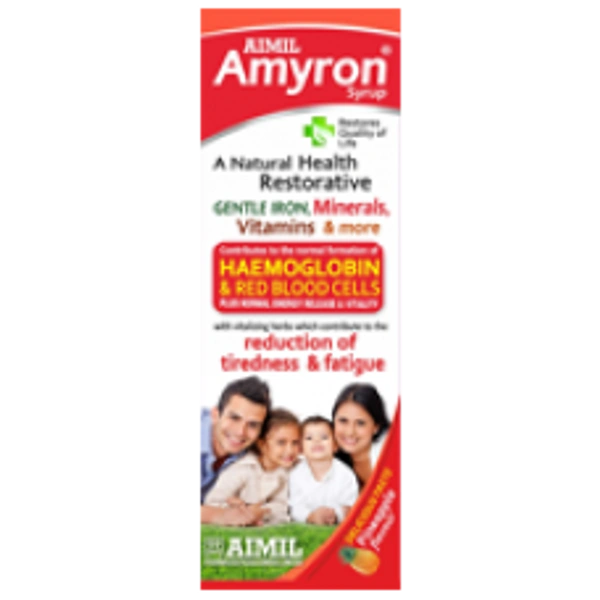 Aimil Pharma Amyron Syrup 200ml - 3 x 200ml