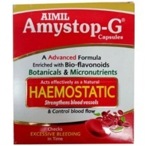 Aimil Pharma Amystop - G 20 Capsules - 3 x 20 Capsule