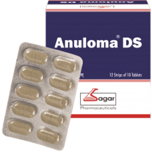 Sagar Pharma Anuloma DS 10 Tablets - 5 x 10 Tablet