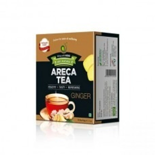 Green remedies Areca tea ginger 30 bags  - 30 bag x 1