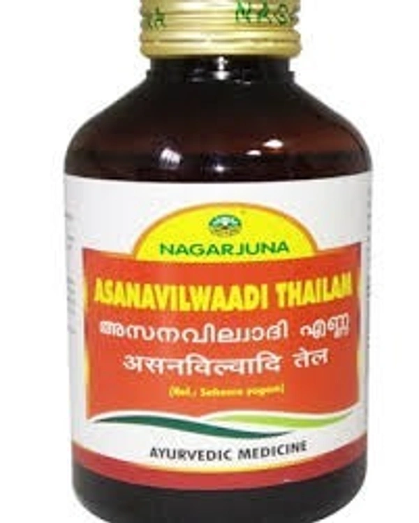 Nagarjuna Asanavilwaadi Thailam 200ml  - 5 x 200ml