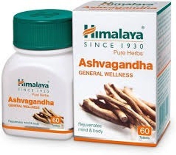 Himalaya Ashwagandha 60 Tablets - 5 x 60 Tablets