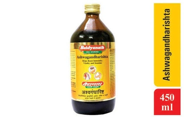 Baidyanath Ashwagandharishta 450ml - 4 x 450ml