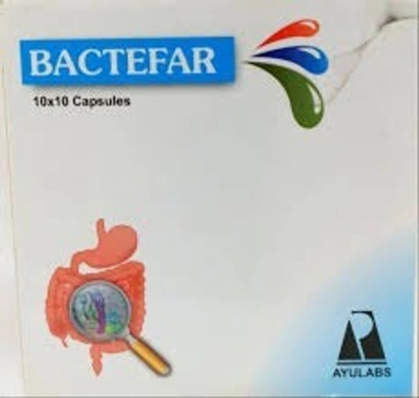 Ayulabs Bactefar 10 Capsule - 10 x 10 Capsules