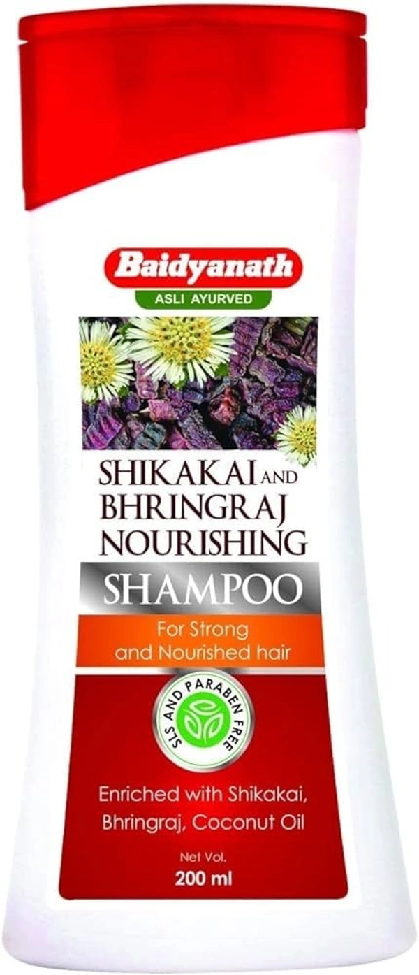 Baidyanath Shikakai Bhringraj Shampoo 1000ml  - 3 x 1000ml