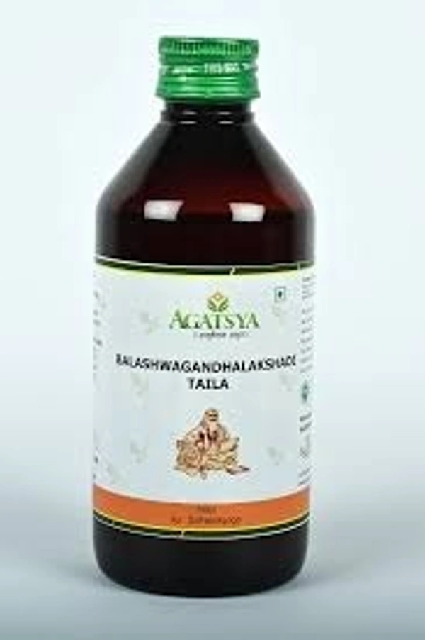 Agatsya Aushadha Agatsya Balashwagandha lakshadi Taila 200ml  - 3 x 200ml