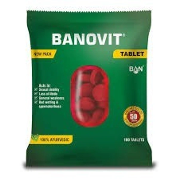 Ban Labs Banovit 100 Tablets - 3 x 100 Tablets