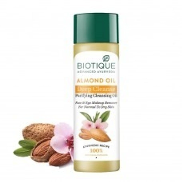 Biotique Bio Almond Oil Maker Cleanser 120ml - 120ml x 3