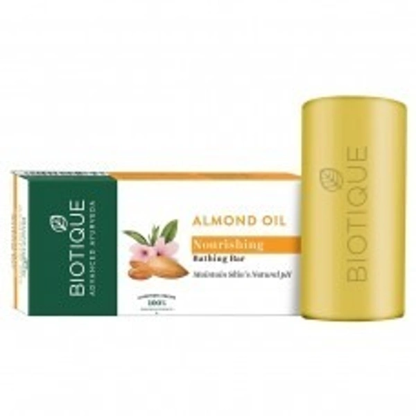 Biotique Bio Almond Oil Nourishing Body Soap 150g - 150g x 3