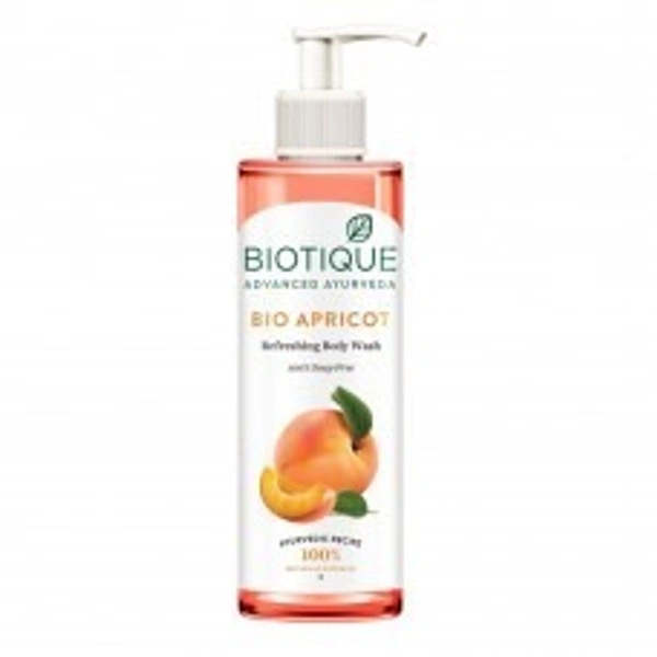 Biotique Bio Apricot Body Wash 210ml  - 210ml x 3