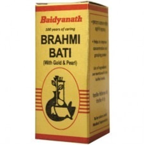 Baidyanath Brahmi Bati (S.M.A.Y) 10 Tablets  - 3 x 10 Tablets