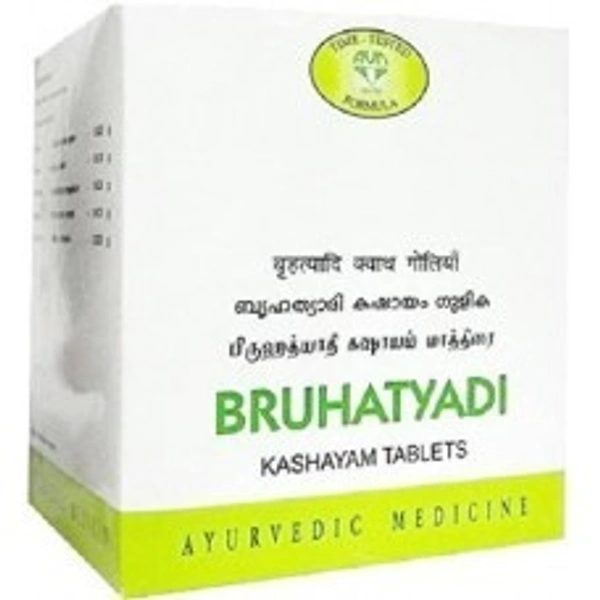 AVN Ayurveda Bruhatyadi Kashayam 10 Tablet - 6 x 10 Tablet
