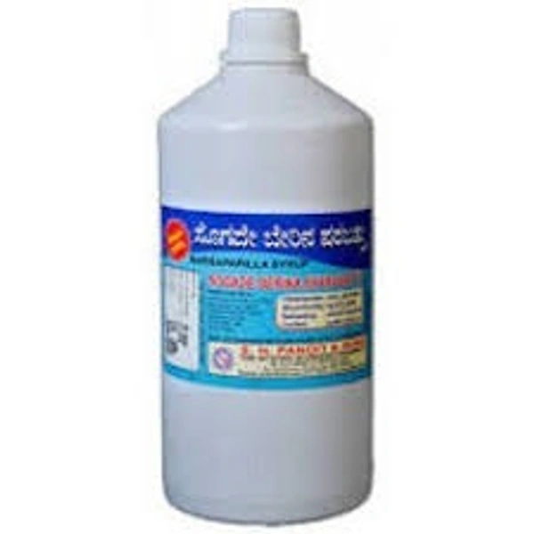 S N Pandit Sarsaparilla Syrup 1 Ltr - 2 x 1 Ltr