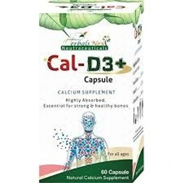 Rajasthan Herbals Cal D3 + 30 Capsules - 4 x 30 Capsules
