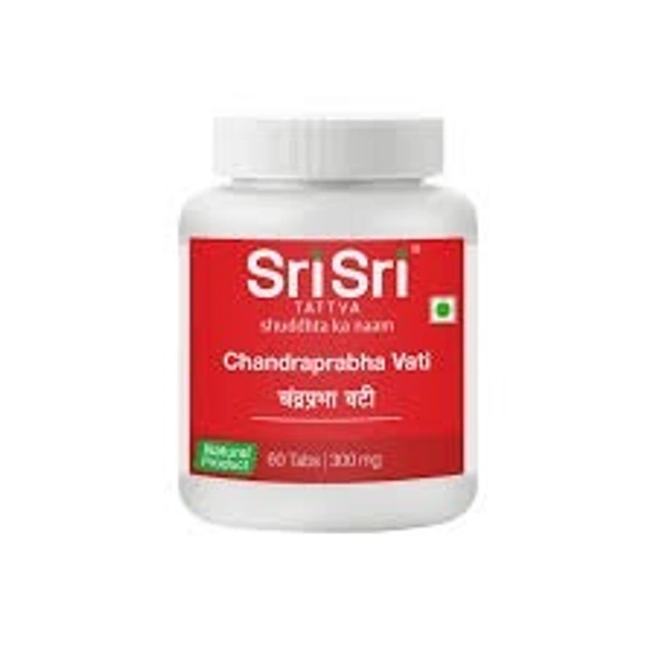 Sri Sri Ayurveda Chandraprabha Vati 60 Tablet  - 5 x 60 Tablets