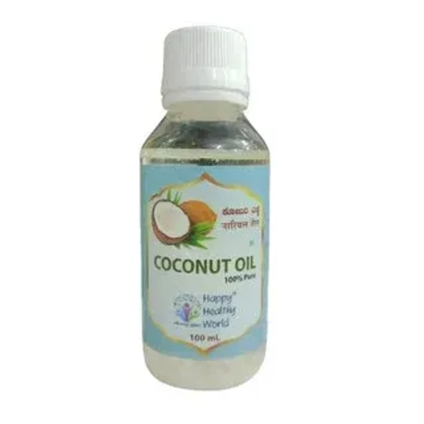 Happy Healthy World Coconut Oil 100ml - 6 x 100ml