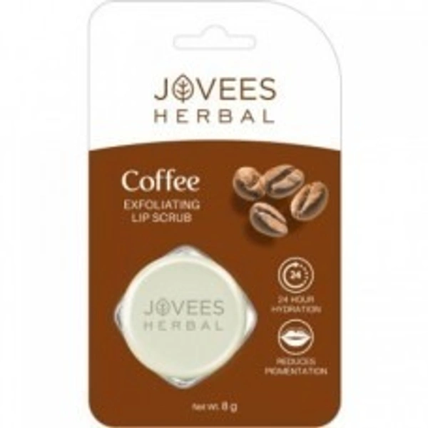 Jovees Coffee Exfoliating Lip Scrub 8g - 3 x 8g