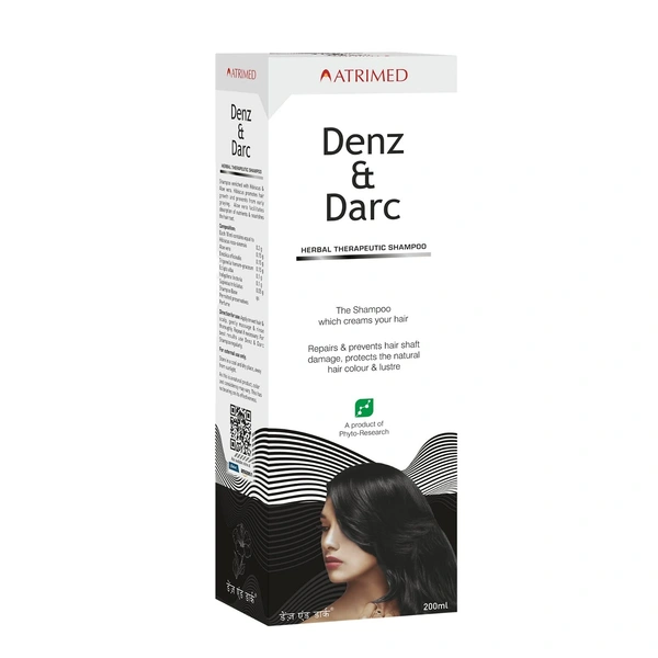 Atrimed Denz & Darc 200ml Shampoo - 4 x 200ml