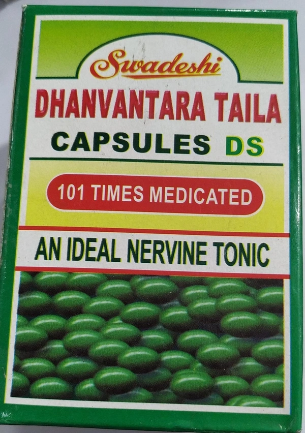 Swadeshi Dhanwantari Taila 100 Capsule DS - 3 x 100 Capsule
