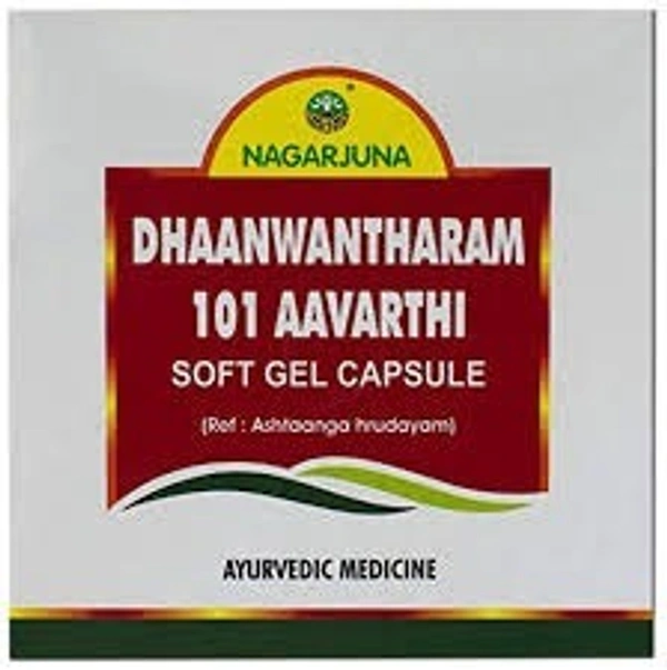 Nagarjuna Dhanwantharam Aavarthi 101 10 Capsules - 10 x 10 Capsules