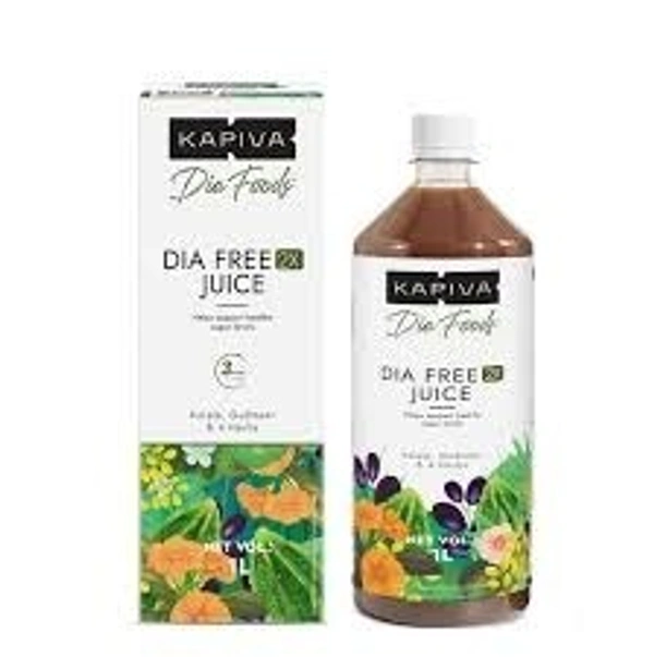 Kapiva Ayurveda Dia Free Juice 1 Ltr  - 2 x 1 Ltr