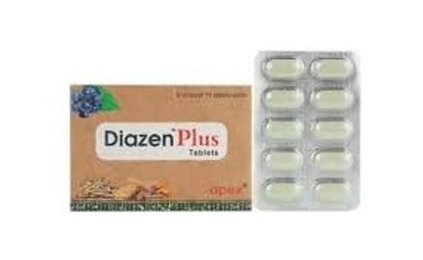 Apex Labs Ltd Apex Diazen Plus 10 Tablets  - 10 x 10 Capsules