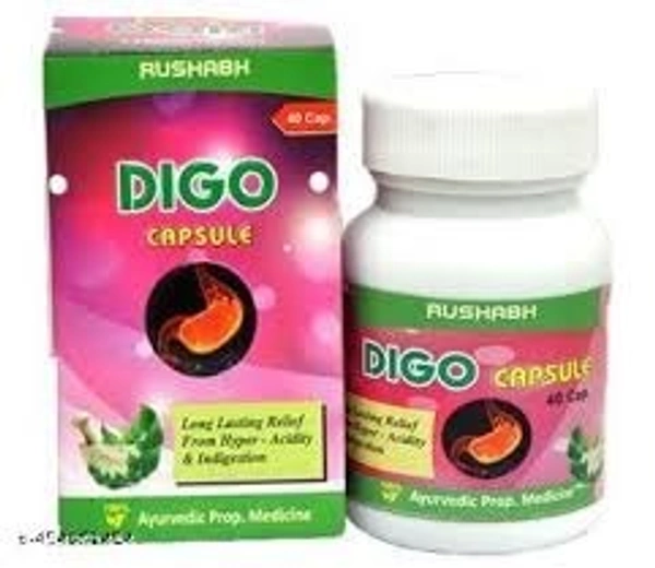 Rushabh Medicines Rushabh Digo 40 Capsules - 6 x 40 Capsules