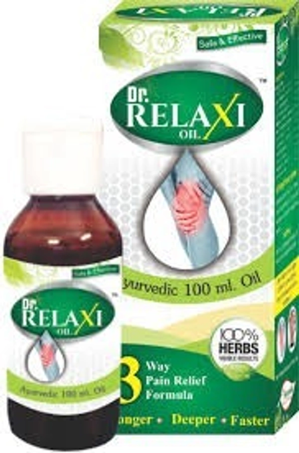 Rajasthan Herbals Dr. Relaxi Oil 100ml  - 4 x 100ml