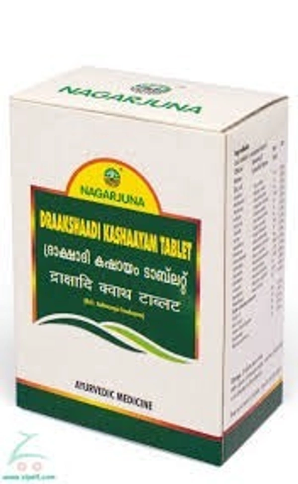 Nagarjuna Draakshaadi Kashayam 10 Tablets  - 10 x 10 Tablets