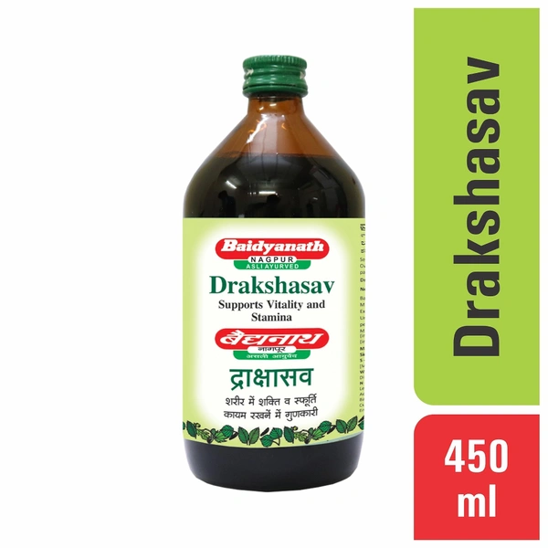 Baidyanath Drakshasav 450ml  - 4 x 450ml