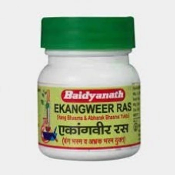 Baidyanath Ekangvir Ras 40 Tablets  - 3 x 40 Tablets