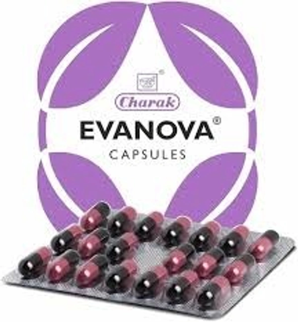 Charak Evanova 20 Capsules  - 5 x 20 Capsules
