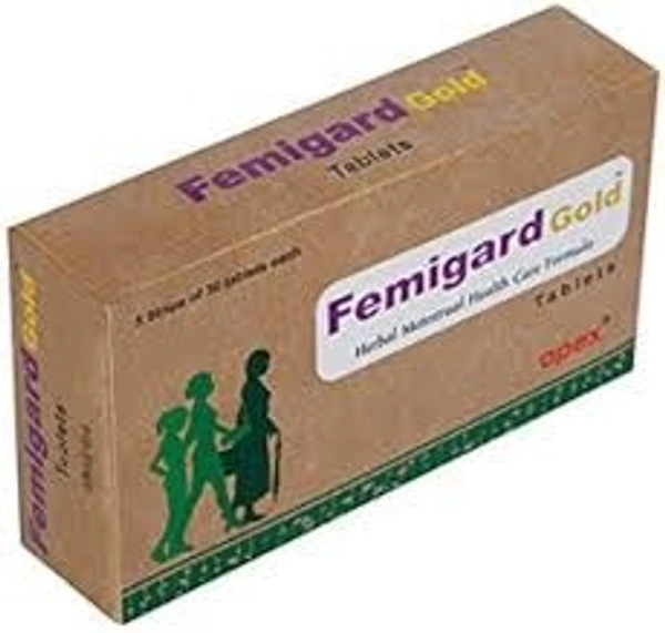Apex Labs Ltd Apex Femigard Gold 30 Tablets  - 5 x 30 Tablets