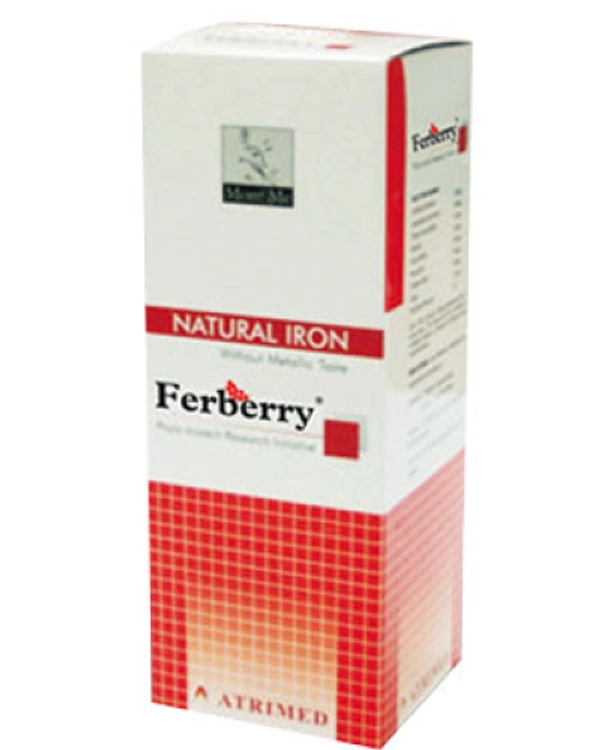 Atrimed Ferberry Syrup 200ml  - 4 x 200ml