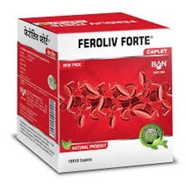 Ban Labs Feroliv Forte 10 Capsules - 10 x 10 Capsules