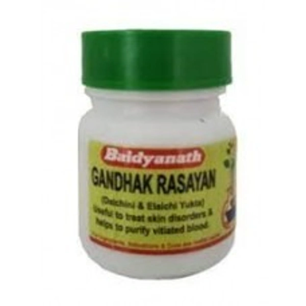 Baidyanath Gandhak Rasayana 40 Tablets  - 3 x 40 Tablets