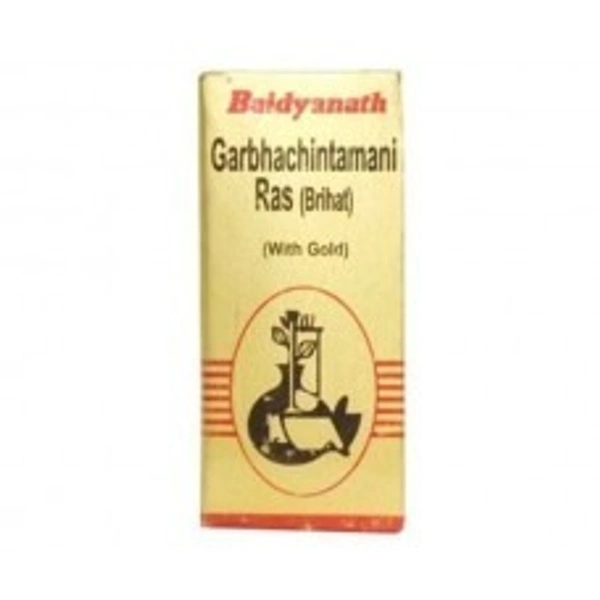 Baidyanath Garbhachintamani Ras B.(S.Y.) 10 Tablets  - 3 x 10 Tablets
